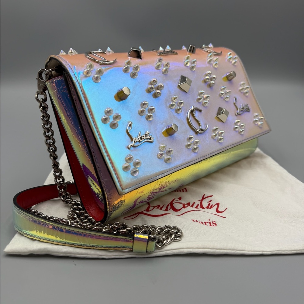 Christian Louboutin Loubisky Metallic Crossbody